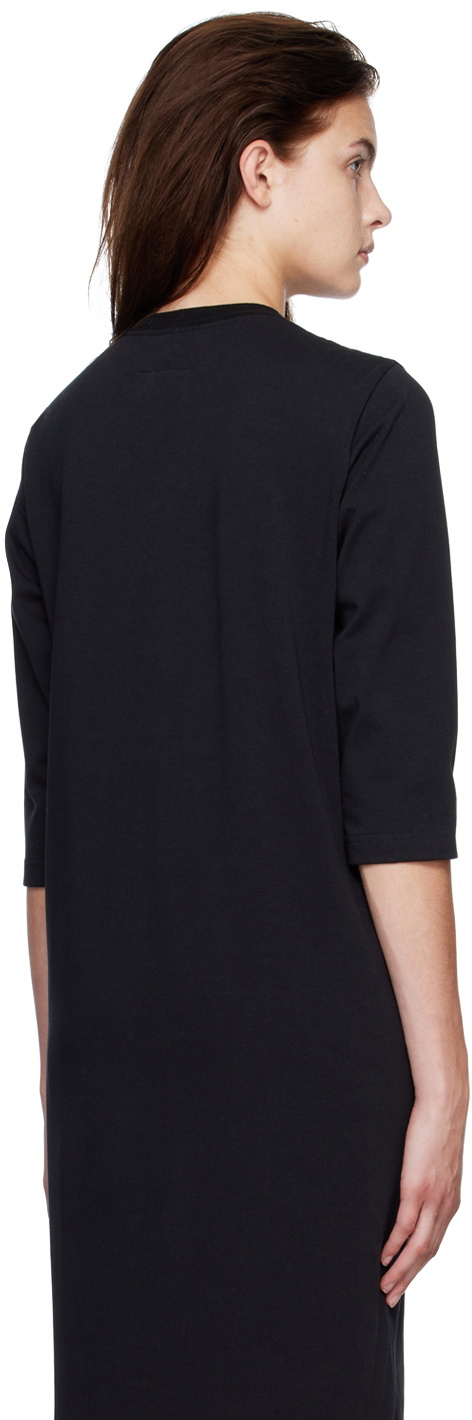 Doublet: Black Layered Long Sleeve T-Shirt