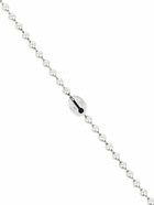 GUCCI - Logo Silver Bead Necklace