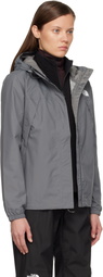 The North Face Gray Antora Rain Jacket