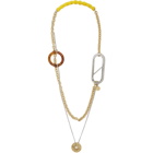Etudes Gold and Silver James Necklace