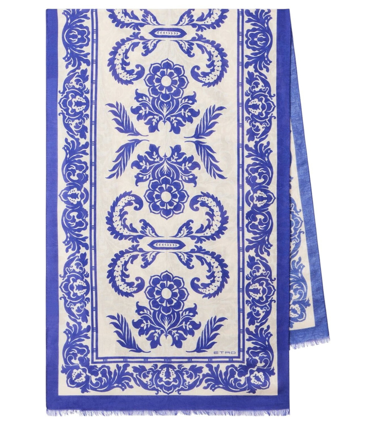 【関税&送料込】Etro Printed Cotton Blend Scarf ETRO Boheme Printed Cotton Blend Scarf Etro