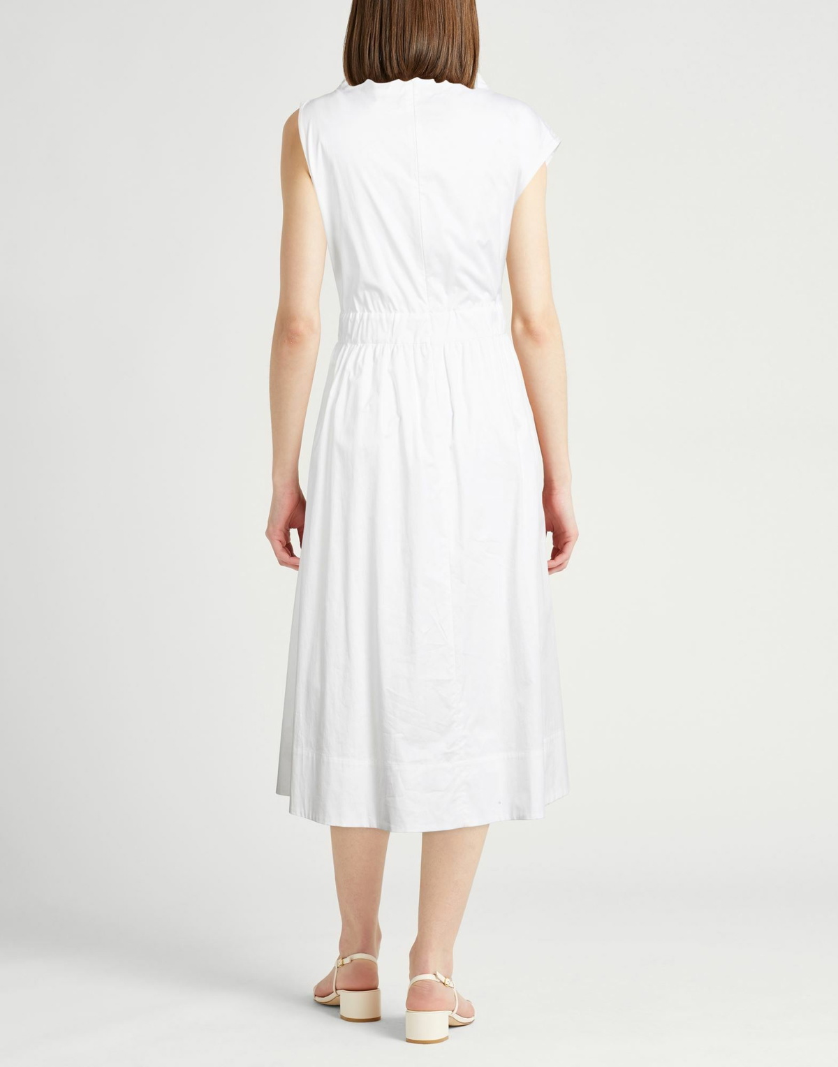 Peserico Womens Midi dress in White