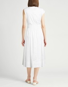 Peserico Womens Midi dress in White