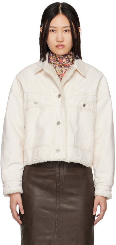 Photo: Isabel Marant Off-White Paoleta Denim Jacket