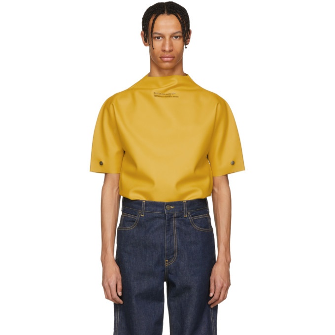 Photo: Calvin Klein 205W39NYC Yellow Rubber T-Shirt