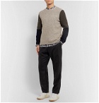 Folk - Colour-Block Knitted Sweater - Neutrals