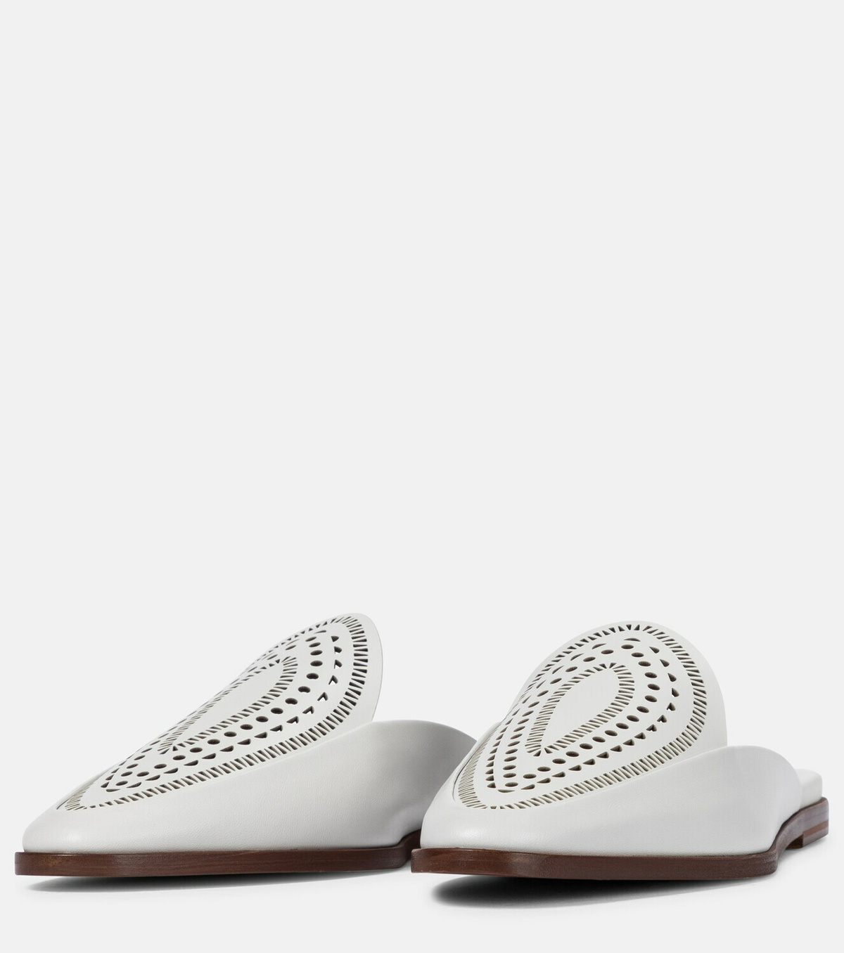 Alaïa Leather slippers