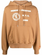 HERON PRESTON - Cotton Logo Hoodie