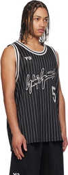 Y-3 Black Anthony Edwards Basketball Jersey