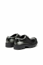 Diesel D-Hammer-Derby shoes in shiny two-tone leather - Lace Ups and Clogs Mens in Multicolor