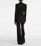 Sportmax Virgin wool flared pants