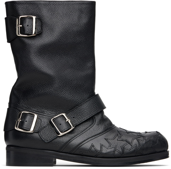 Photo: Stefan Cooke Black Star Biker Boots