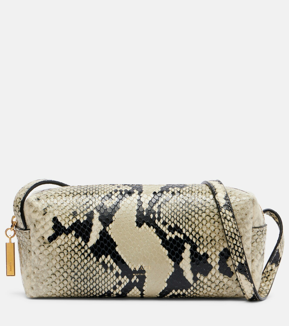 Khaite Kye Mini snake-effect leather crossbody bag