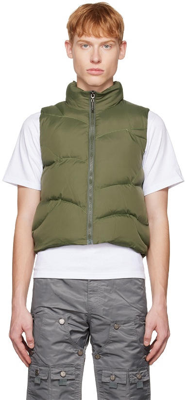 Photo: TOMBOGO™ Green Leaf Puffer Vest