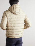 Moncler - Galion Quilted Shell Hooded Down Jacket - Neutrals