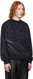 Alexander Wang Black Oversize Sweatshirt