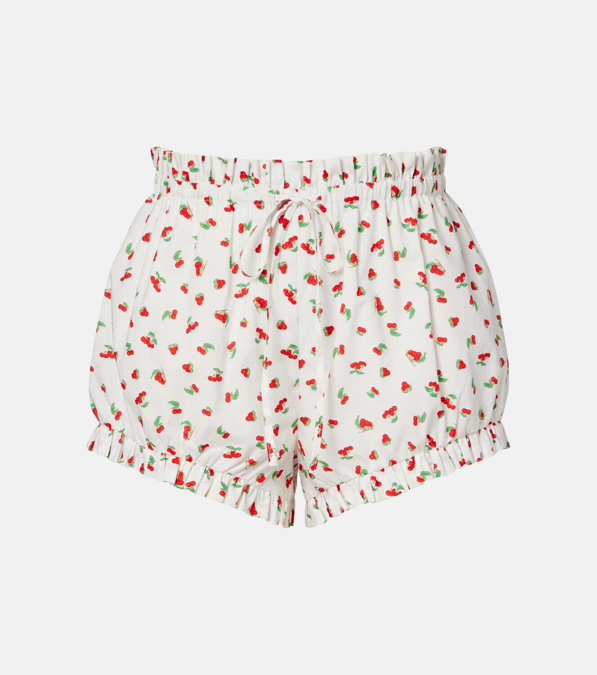 Posse Delia printed cotton shorts