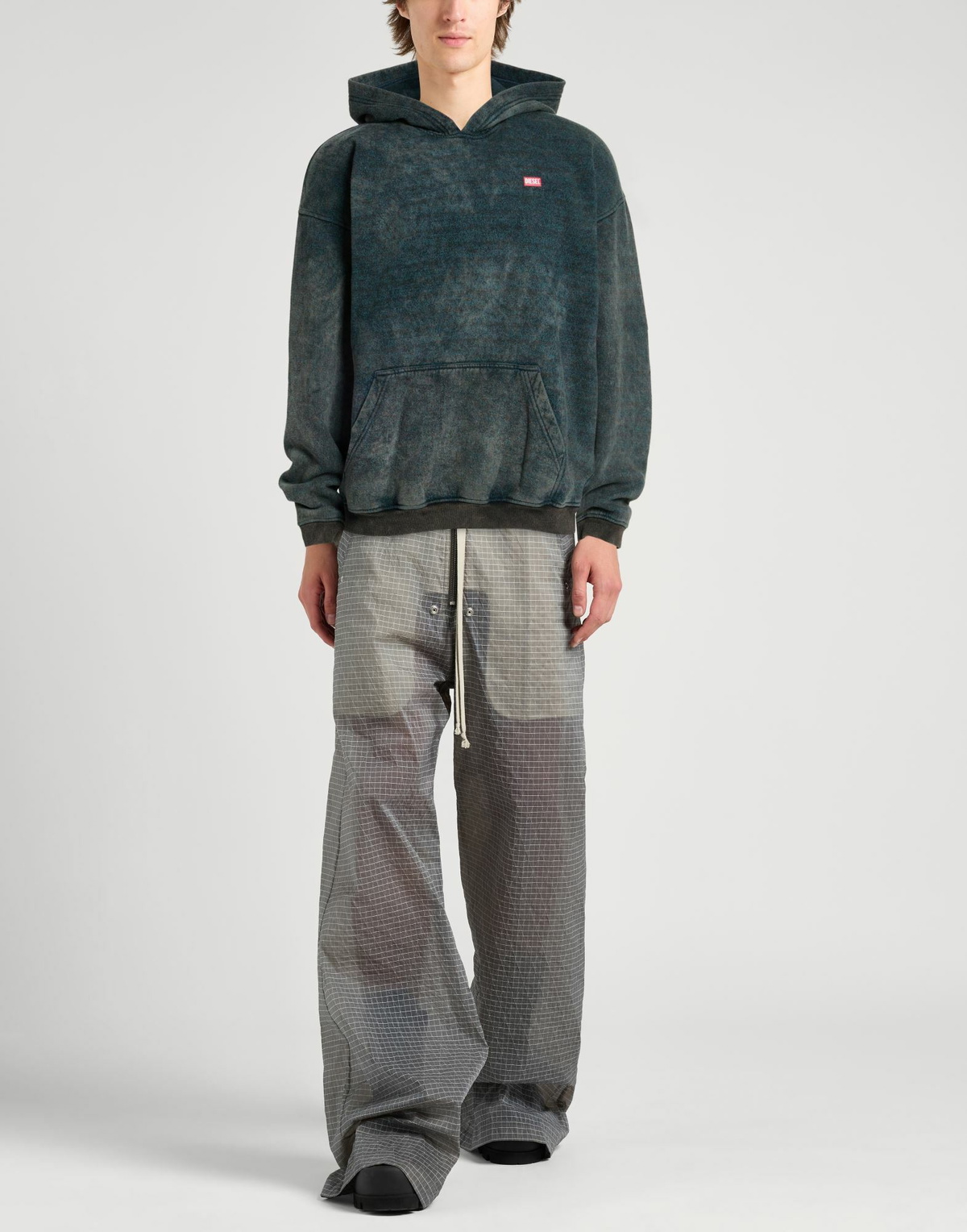 Diesel Mens Sweatshirt Slate in Blue