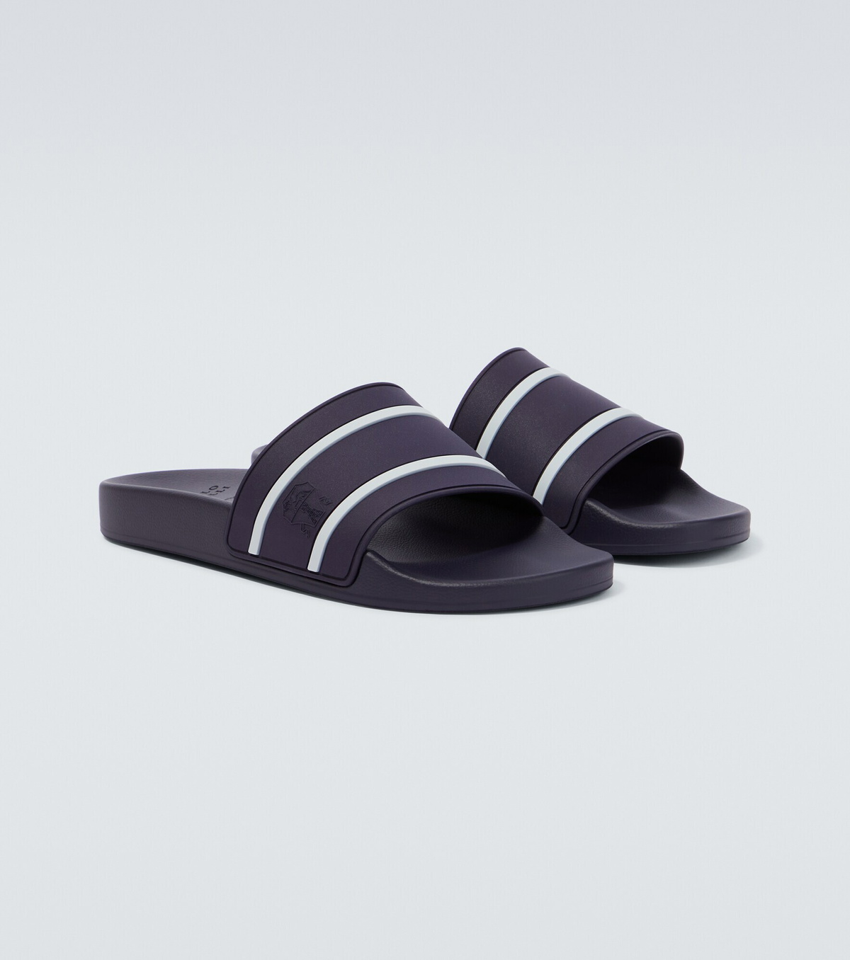 BRUNELLO CUCINELLI Rubber flip flop スライドサンダル Flip flop Precious in Grey | Lifestyle | Brunello Cucinelli