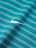 Nike Golf - Victory Striped Dri-FIT Golf Polo Shirt - Blue