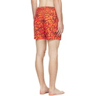 Vivienne Westwood Orange Classic Boxer Swim Shorts