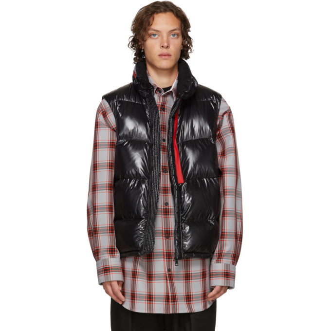 Photo: Moncler Black Down Alrance Vest