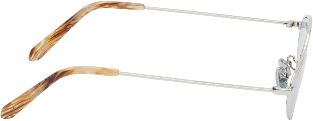 RETROSUPERFUTURE Silver Zyra Sunglasses