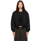 Nothing Written Black Maison Pilot Jacket