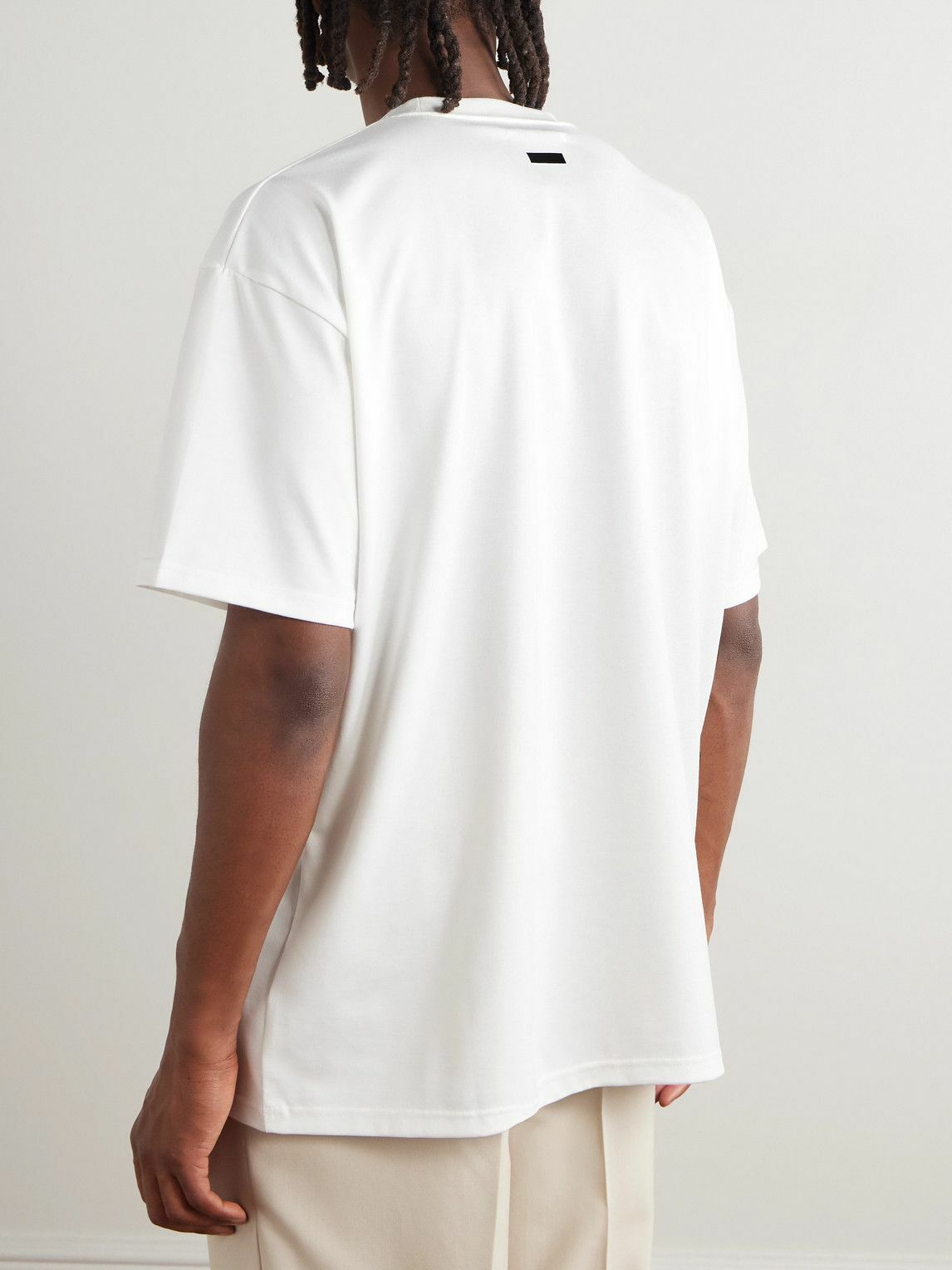ssstein - Oversized Cotton-Jersey T-Shirt - White