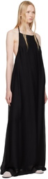Ruohan Black Lena Maxi Dress