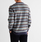 Massimo Alba - Striped Cashmere Sweater - Blue