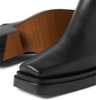 Bottega Veneta - Lean Leather Chelsea Boots - Black