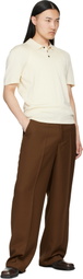 Second/Layer Brown Relaxed Primo Trousers