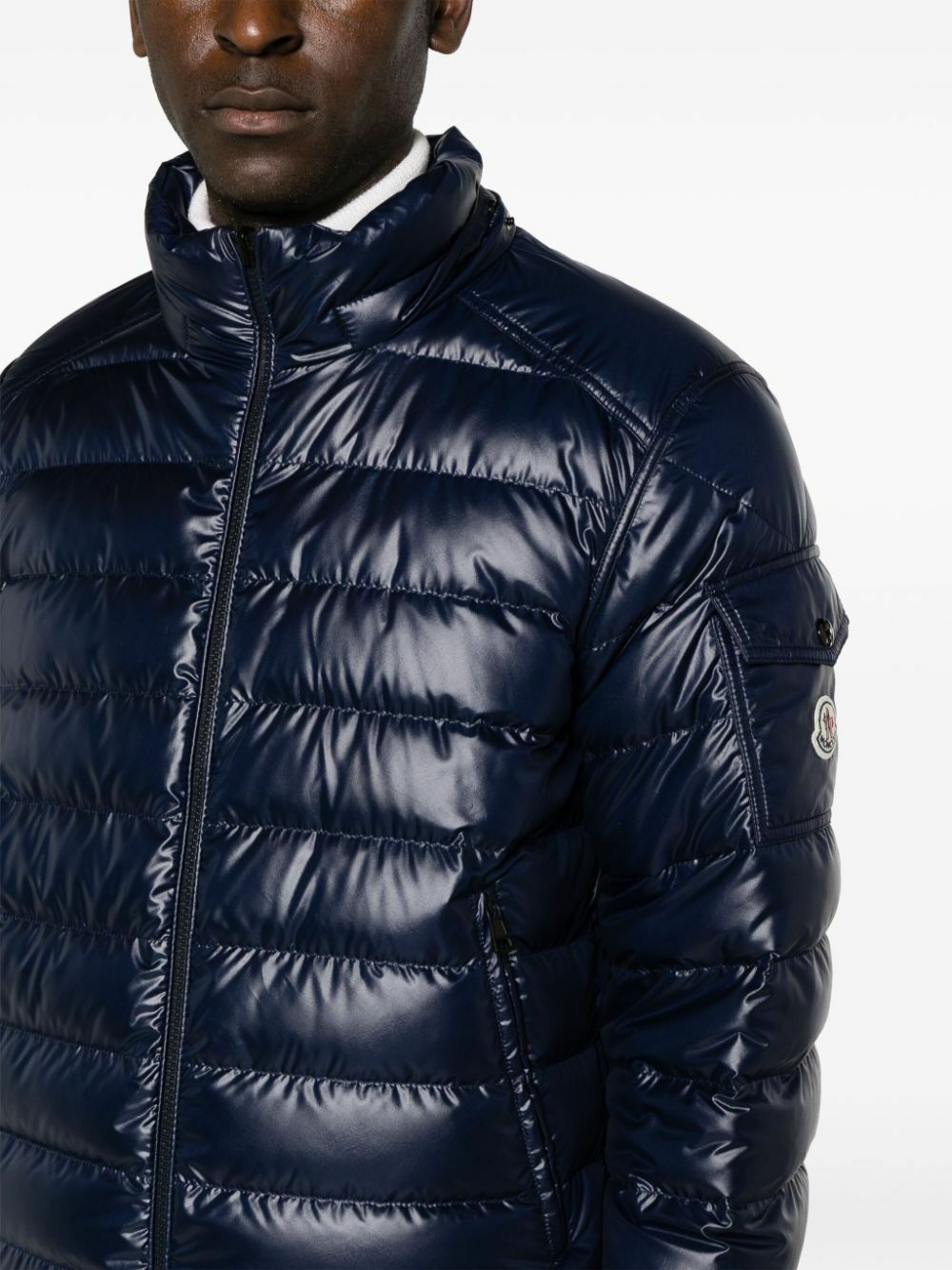 Moncler Blue Tablasses Down Reversible Jacket Moncler