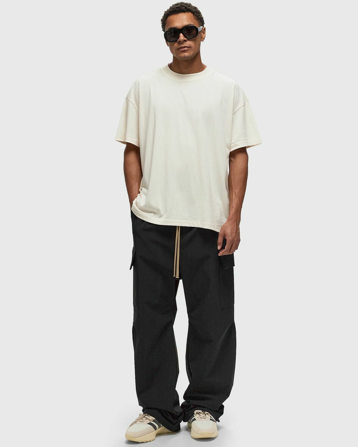 エッセンシャルズ 3-PACK ESSENTIAL TEE グレー Fear Tee God V-Neck 