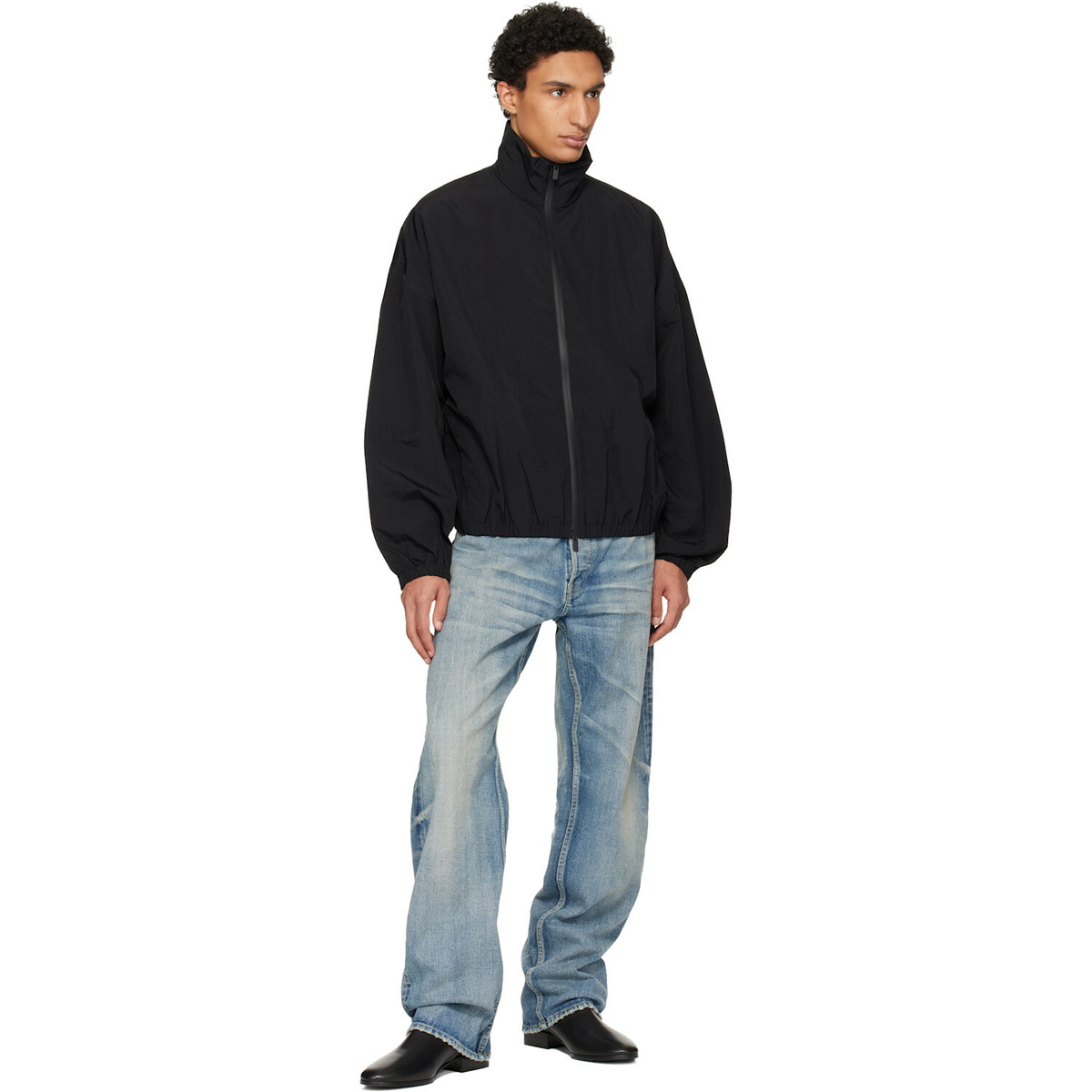 Fear of God Blue Straight 5 Pocket Jeans