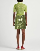 Gestuz Womens Mini skirt Lime in Green