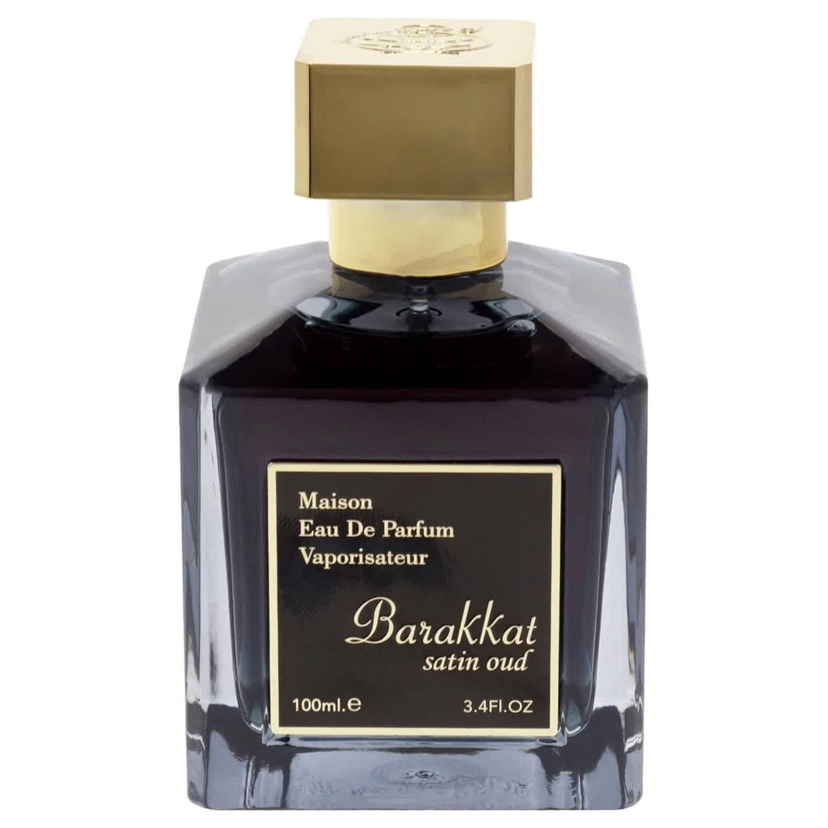 Fragrance World Unisex Barakkat Satin Oud EDP Spray 3.4 oz Fragrances 6291108321508