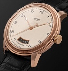 Parmigiani Fleurier - Toric Automatic Chronometer 40.8mm Rose Gold and Alligator Watch - White
