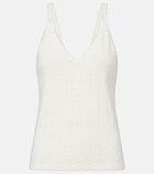 Lisa Yang Suni cotton and cashmere tank top