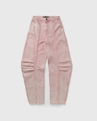 ROTATE Birger Christensen Cargo Denim Pants pink Womens Casual Pant