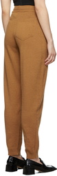 Nanushka Tan Cashmere Ylia Lounge Pants