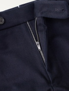 Slowear - Incotex Straight-Leg Wool-Canvas Trousers - Blue