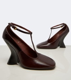 Dries Van Noten Leather wedges