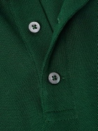 Ralph Lauren Purple label - Logo-Embroidered Cotton-Piqué Polo Shirt - Green