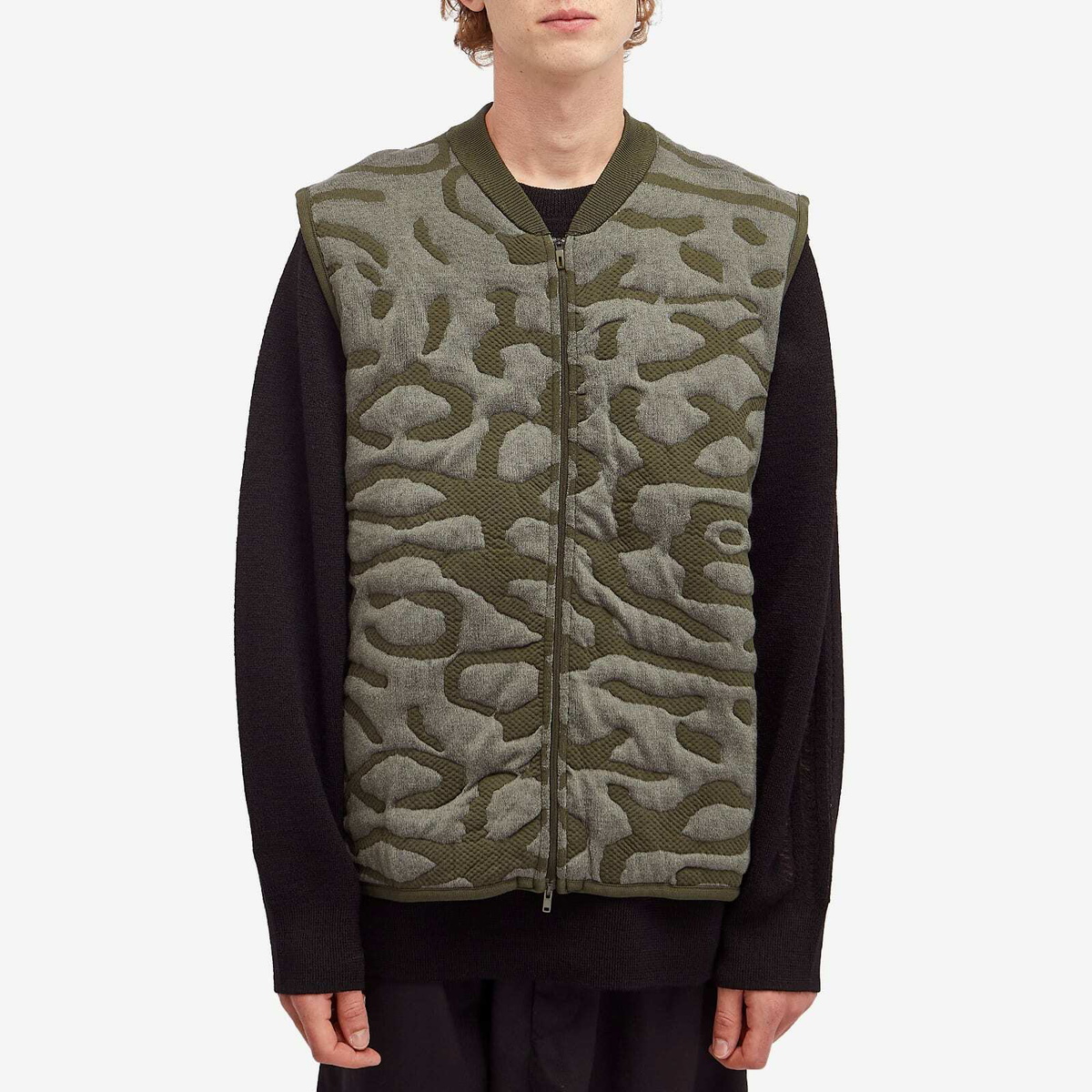Y-3 アディダス ベスト GK4374 M CH1 FLE VEST adidas Y-3 CH1 Fleece Vest (Dark Grey / Black) GK4374
