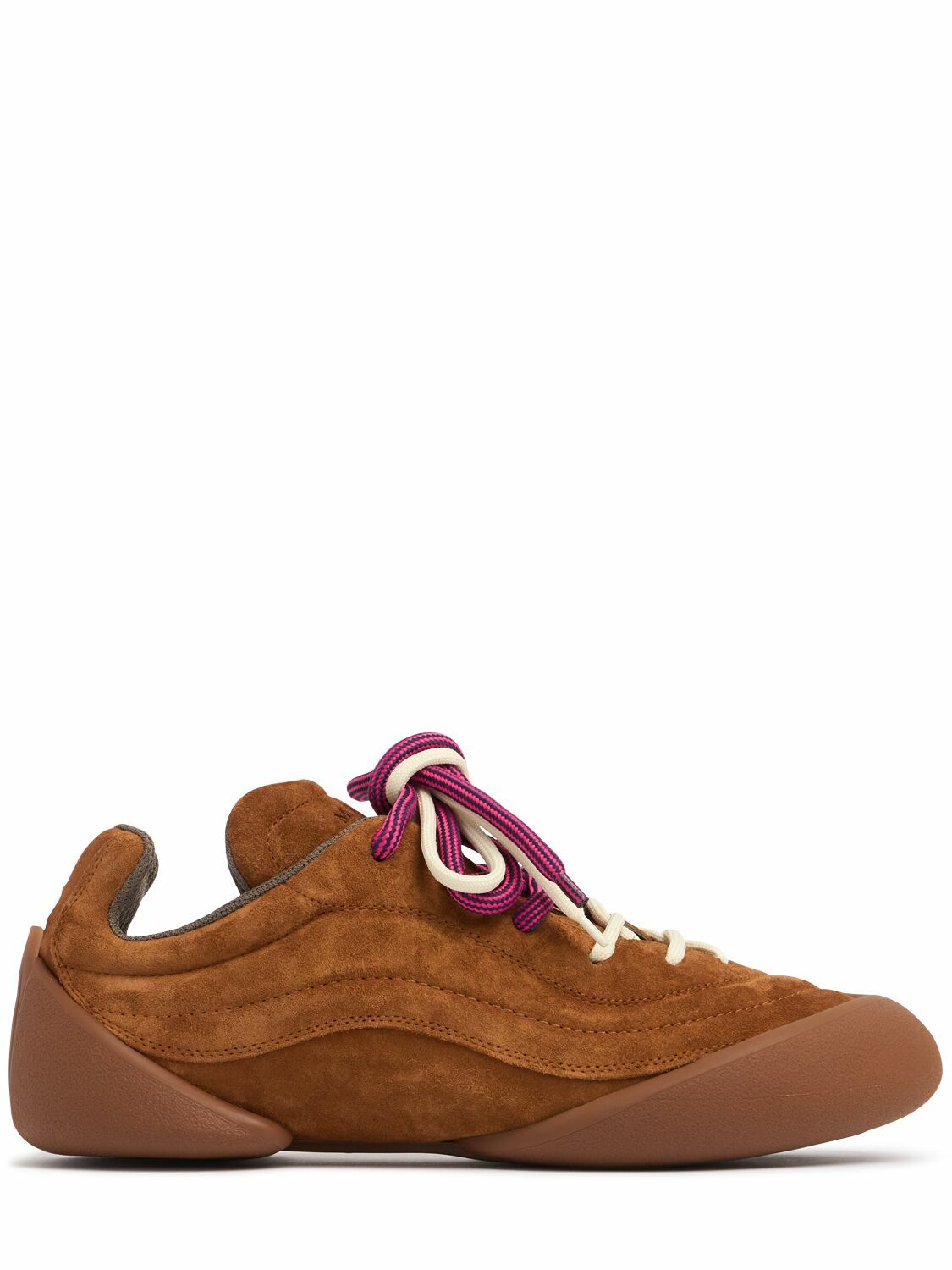【関税&送料込】Alexander Mcqueen Two-Tone Leather Flexion S Alexander McQueen Dual-tone leather flexion sneakers | The