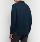 Club Monaco - Slim-Fit Button-Down Collar Double-Faced Cotton Shirt - Storm blue