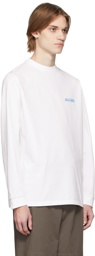 Jacquemus White 'Le T-Shirt Gelo' Long Sleeve T-Shirt