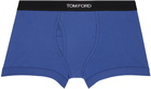 TOM FORD Blue Classic Fit Boxer Briefs